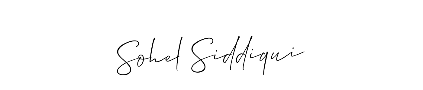 Also You can easily find your signature by using the search form. We will create Sohel Siddiqui name handwritten signature images for you free of cost using Allison_Script sign style. Sohel Siddiqui signature style 2 images and pictures png