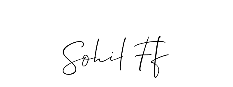 Check out images of Autograph of Sohil Ff name. Actor Sohil Ff Signature Style. Allison_Script is a professional sign style online. Sohil Ff signature style 2 images and pictures png