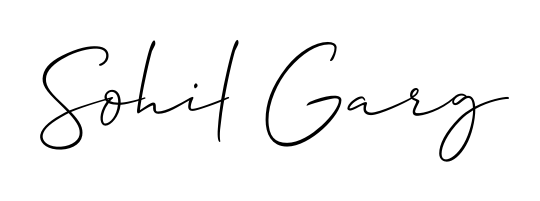 The Allison_Script handwriting style adds charm and authenticity to name Sohil Garg. A wonderful choice for personal thank-you notes. Sohil Garg signature style 2 images and pictures png