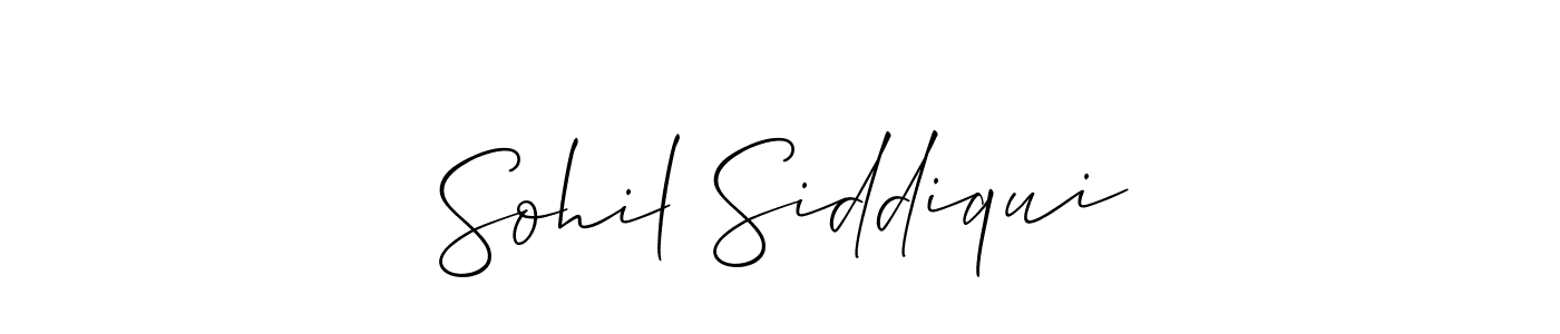 Check out images of Autograph of Sohil Siddiqui name. Actor Sohil Siddiqui Signature Style. Allison_Script is a professional sign style online. Sohil Siddiqui signature style 2 images and pictures png