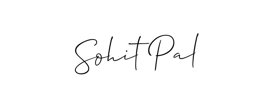The best way (Allison_Script) to make a short signature is to pick only two or three words in your name. The name Sohit Pal include a total of six letters. For converting this name. Sohit Pal signature style 2 images and pictures png