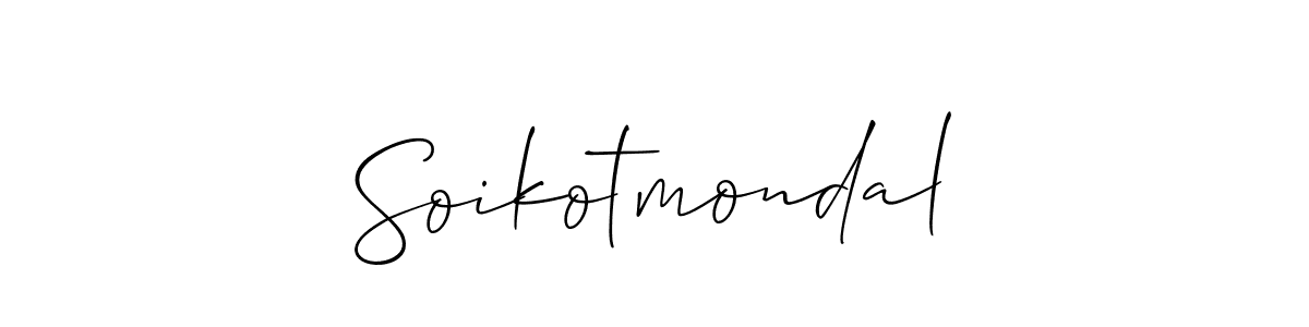 Once you've used our free online signature maker to create your best signature Allison_Script style, it's time to enjoy all of the benefits that Soikotmondal name signing documents. Soikotmondal signature style 2 images and pictures png