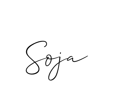 Make a beautiful signature design for name Soja. Use this online signature maker to create a handwritten signature for free. Soja signature style 2 images and pictures png