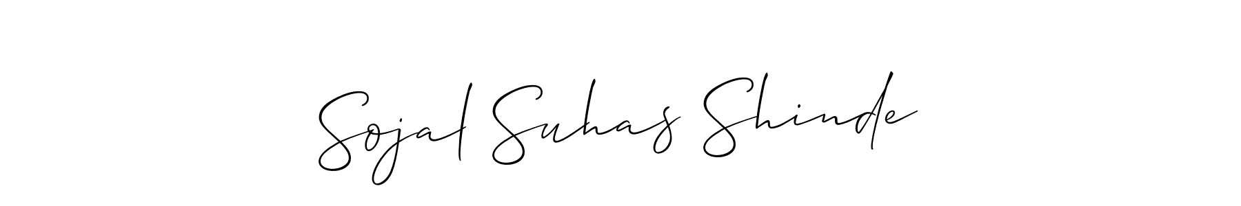 Make a beautiful signature design for name Sojal Suhas Shinde. Use this online signature maker to create a handwritten signature for free. Sojal Suhas Shinde signature style 2 images and pictures png