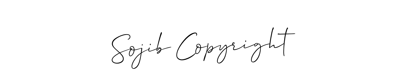 You can use this online signature creator to create a handwritten signature for the name Sojib Copyright . This is the best online autograph maker. Sojib Copyright  signature style 2 images and pictures png