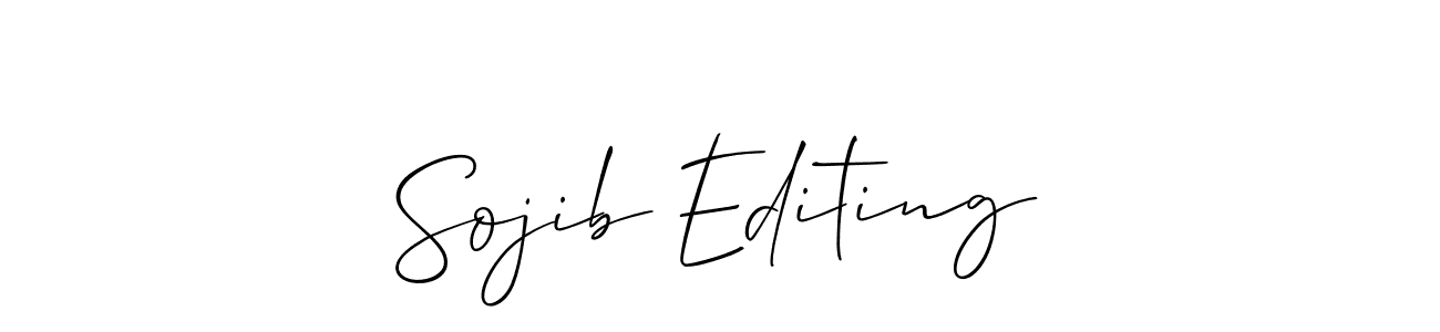 Check out images of Autograph of Sojib Editing name. Actor Sojib Editing Signature Style. Allison_Script is a professional sign style online. Sojib Editing signature style 2 images and pictures png