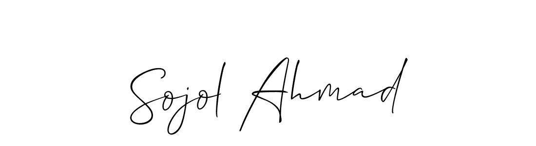 The best way (Allison_Script) to make a short signature is to pick only two or three words in your name. The name Sojol Ahmad include a total of six letters. For converting this name. Sojol Ahmad signature style 2 images and pictures png
