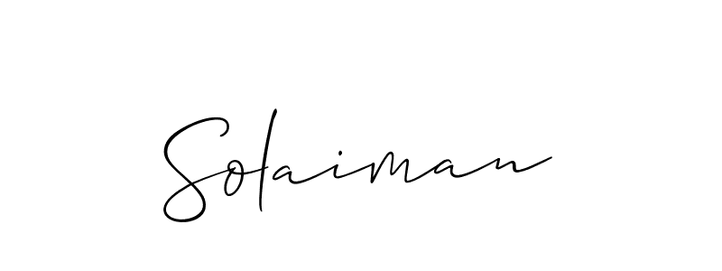 Once you've used our free online signature maker to create your best signature Allison_Script style, it's time to enjoy all of the benefits that Solaiman name signing documents. Solaiman signature style 2 images and pictures png