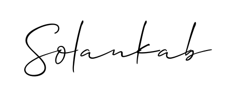 Practice writing Solankab with the flow of Allison_Script lettering. A fantastic source of inspiration for developing your personal signature style. Solankab signature style 2 images and pictures png