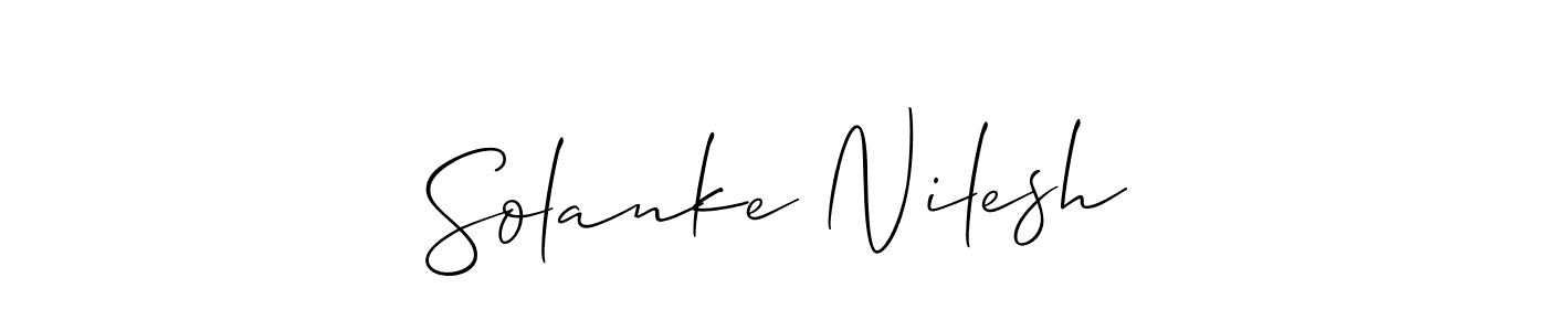 You can use this online signature creator to create a handwritten signature for the name Solanke Nilesh. This is the best online autograph maker. Solanke Nilesh signature style 2 images and pictures png