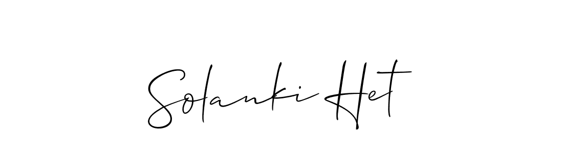 Similarly Allison_Script is the best handwritten signature design. Signature creator online .You can use it as an online autograph creator for name Solanki Het. Solanki Het signature style 2 images and pictures png