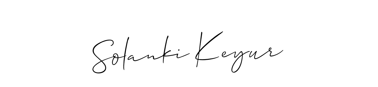 You can use this online signature creator to create a handwritten signature for the name Solanki Keyur. This is the best online autograph maker. Solanki Keyur signature style 2 images and pictures png