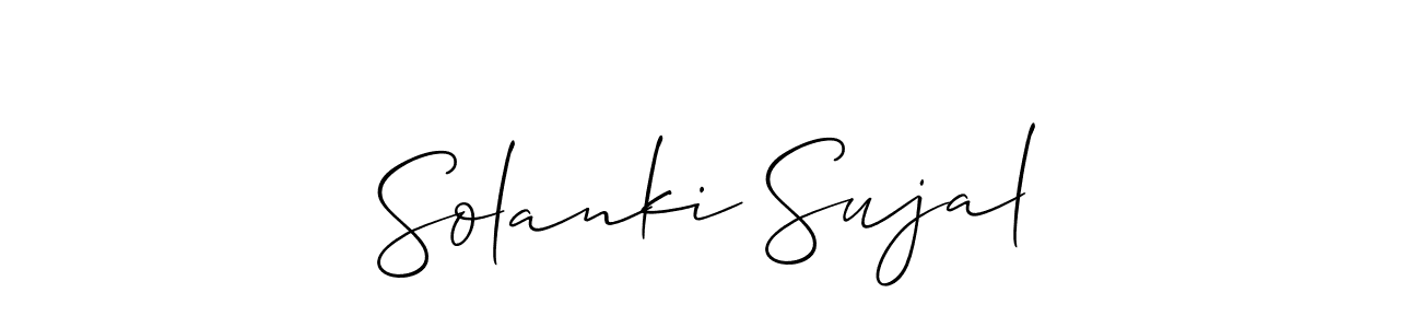 You can use this online signature creator to create a handwritten signature for the name Solanki Sujal. This is the best online autograph maker. Solanki Sujal signature style 2 images and pictures png