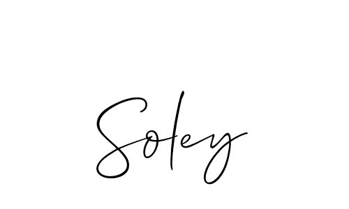 How to Draw Soley signature style? Allison_Script is a latest design signature styles for name Soley. Soley signature style 2 images and pictures png