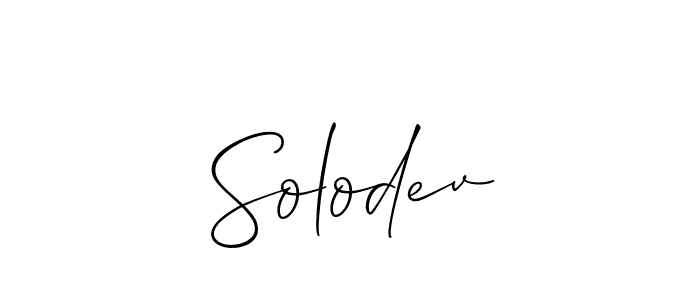 Also You can easily find your signature by using the search form. We will create Solodev name handwritten signature images for you free of cost using Allison_Script sign style. Solodev signature style 2 images and pictures png
