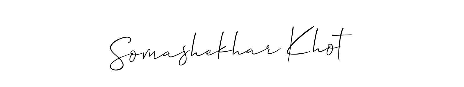 Also You can easily find your signature by using the search form. We will create Somashekhar Khot name handwritten signature images for you free of cost using Allison_Script sign style. Somashekhar Khot signature style 2 images and pictures png