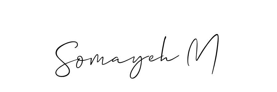 Here are the top 10 professional signature styles for the name Somayeh M. These are the best autograph styles you can use for your name. Somayeh M signature style 2 images and pictures png