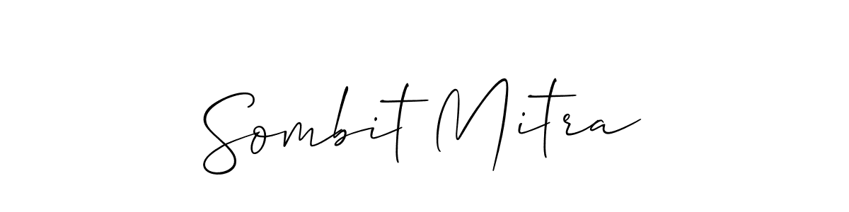 It looks lik you need a new signature style for name Sombit Mitra. Design unique handwritten (Allison_Script) signature with our free signature maker in just a few clicks. Sombit Mitra signature style 2 images and pictures png