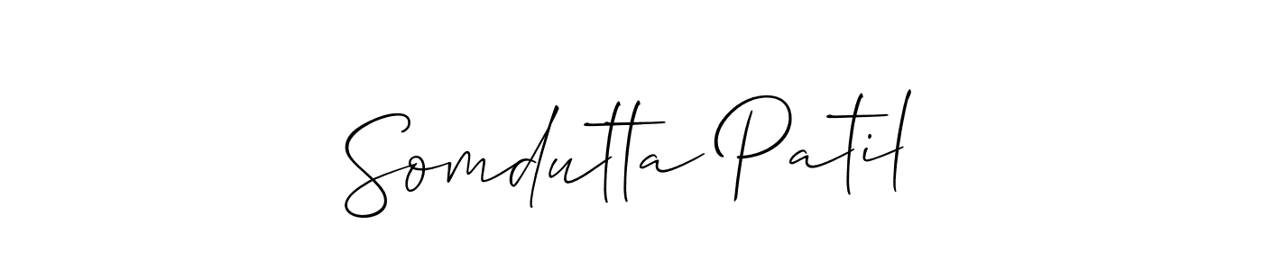 Here are the top 10 professional signature styles for the name Somdutta Patil. These are the best autograph styles you can use for your name. Somdutta Patil signature style 2 images and pictures png