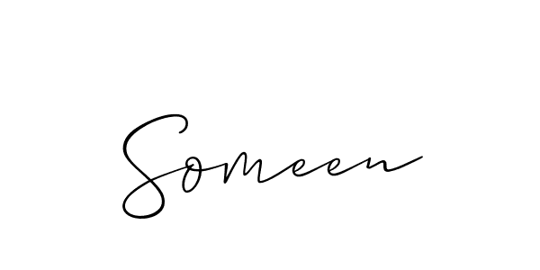 if you are searching for the best signature style for your name Someen. so please give up your signature search. here we have designed multiple signature styles  using Allison_Script. Someen signature style 2 images and pictures png