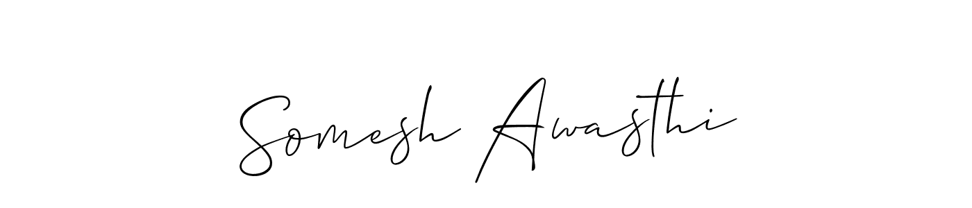 Once you've used our free online signature maker to create your best signature Allison_Script style, it's time to enjoy all of the benefits that Somesh Awasthi name signing documents. Somesh Awasthi signature style 2 images and pictures png