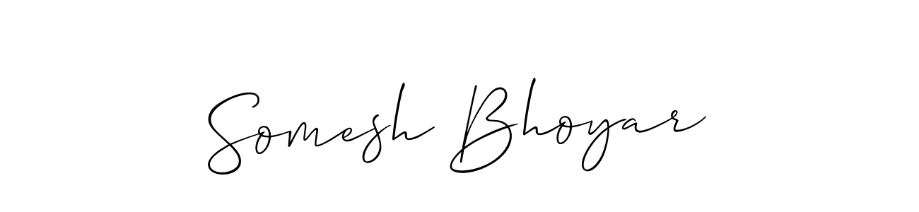 Best and Professional Signature Style for Somesh Bhoyar. Allison_Script Best Signature Style Collection. Somesh Bhoyar signature style 2 images and pictures png