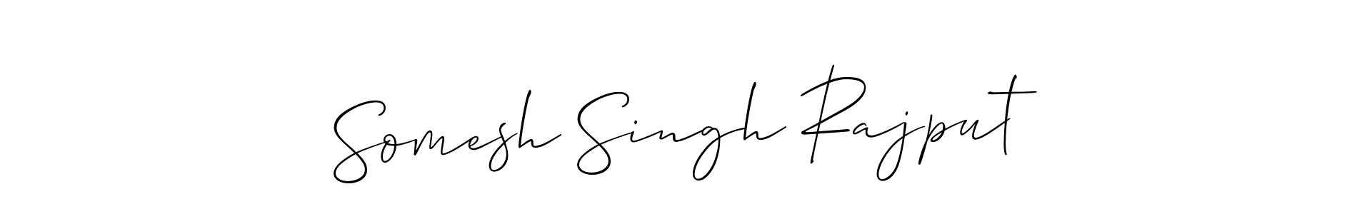 Also You can easily find your signature by using the search form. We will create Somesh Singh Rajput name handwritten signature images for you free of cost using Allison_Script sign style. Somesh Singh Rajput signature style 2 images and pictures png