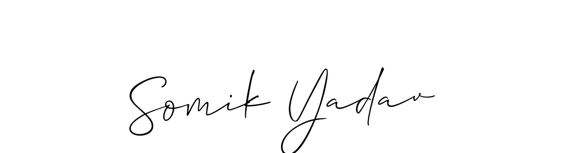 See photos of Somik Yadav official signature by Spectra . Check more albums & portfolios. Read reviews & check more about Allison_Script font. Somik Yadav signature style 2 images and pictures png