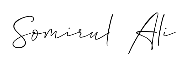 The Allison_Script typeface gives name Somirul  Ali a refined look. Suitable for certificates, diplomas, and official verification. Somirul  Ali signature style 2 images and pictures png