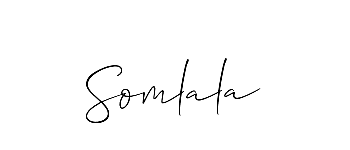 Make a beautiful signature design for name Somlala. Use this online signature maker to create a handwritten signature for free. Somlala signature style 2 images and pictures png