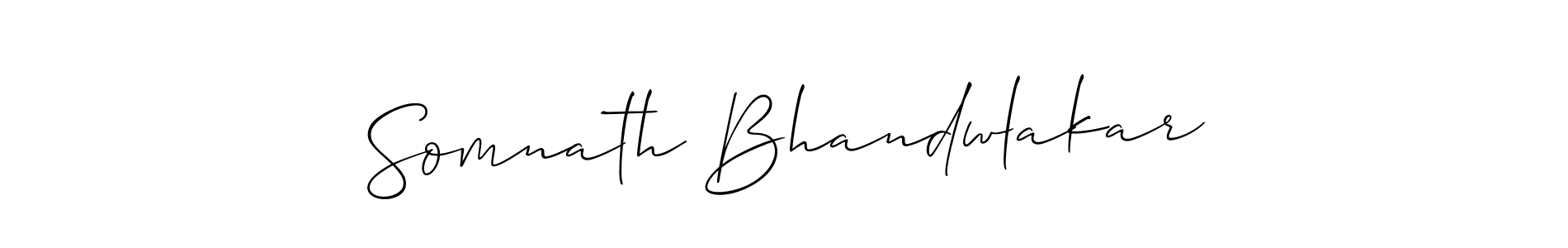 Best and Professional Signature Style for Somnath Bhandwlakar. Allison_Script Best Signature Style Collection. Somnath Bhandwlakar signature style 2 images and pictures png