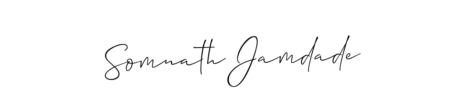 See photos of Somnath Jamdade official signature by Spectra . Check more albums & portfolios. Read reviews & check more about Allison_Script font. Somnath Jamdade signature style 2 images and pictures png