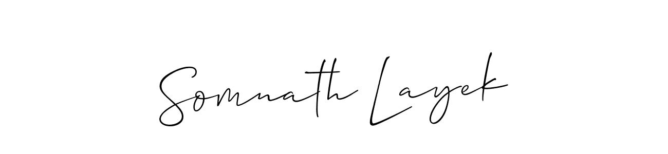 Make a beautiful signature design for name Somnath Layek. Use this online signature maker to create a handwritten signature for free. Somnath Layek signature style 2 images and pictures png