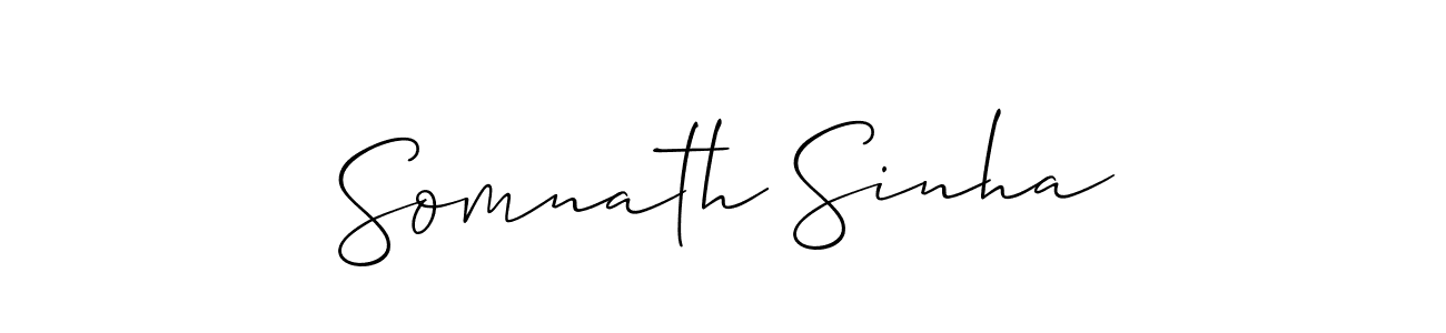 It looks lik you need a new signature style for name Somnath Sinha. Design unique handwritten (Allison_Script) signature with our free signature maker in just a few clicks. Somnath Sinha signature style 2 images and pictures png