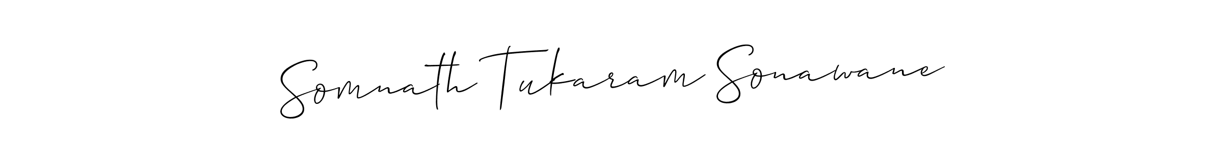 This is the best signature style for the Somnath Tukaram Sonawane name. Also you like these signature font (Allison_Script). Mix name signature. Somnath Tukaram Sonawane signature style 2 images and pictures png