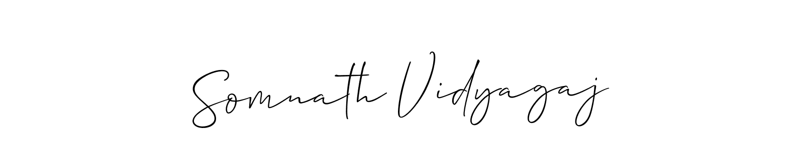 Make a beautiful signature design for name Somnath Vidyagaj. Use this online signature maker to create a handwritten signature for free. Somnath Vidyagaj signature style 2 images and pictures png