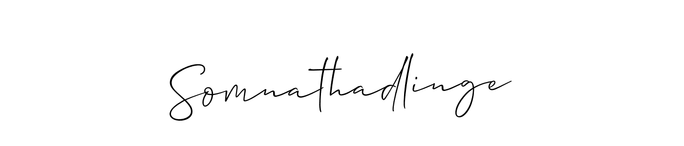 Best and Professional Signature Style for Somnathadlinge. Allison_Script Best Signature Style Collection. Somnathadlinge signature style 2 images and pictures png