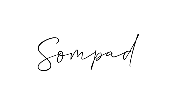 This is the best signature style for the Sompad name. Also you like these signature font (Allison_Script). Mix name signature. Sompad signature style 2 images and pictures png
