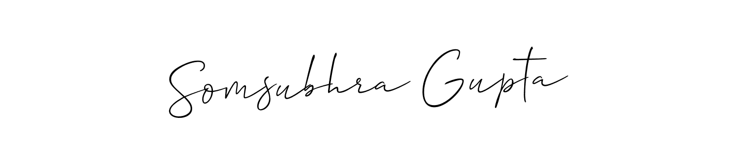 You can use this online signature creator to create a handwritten signature for the name Somsubhra Gupta. This is the best online autograph maker. Somsubhra Gupta signature style 2 images and pictures png