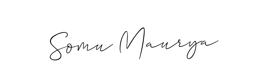 Similarly Allison_Script is the best handwritten signature design. Signature creator online .You can use it as an online autograph creator for name Somu Maurya. Somu Maurya signature style 2 images and pictures png