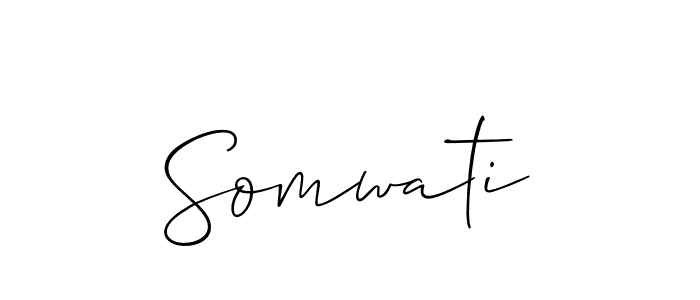 Once you've used our free online signature maker to create your best signature Allison_Script style, it's time to enjoy all of the benefits that Somwati name signing documents. Somwati signature style 2 images and pictures png