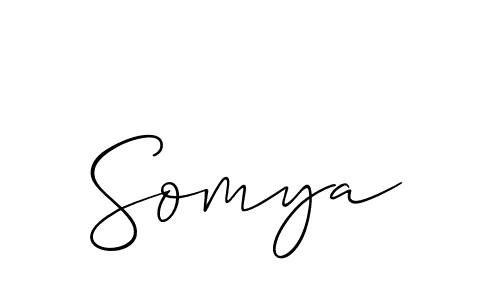 How to Draw Somya signature style? Allison_Script is a latest design signature styles for name Somya. Somya signature style 2 images and pictures png