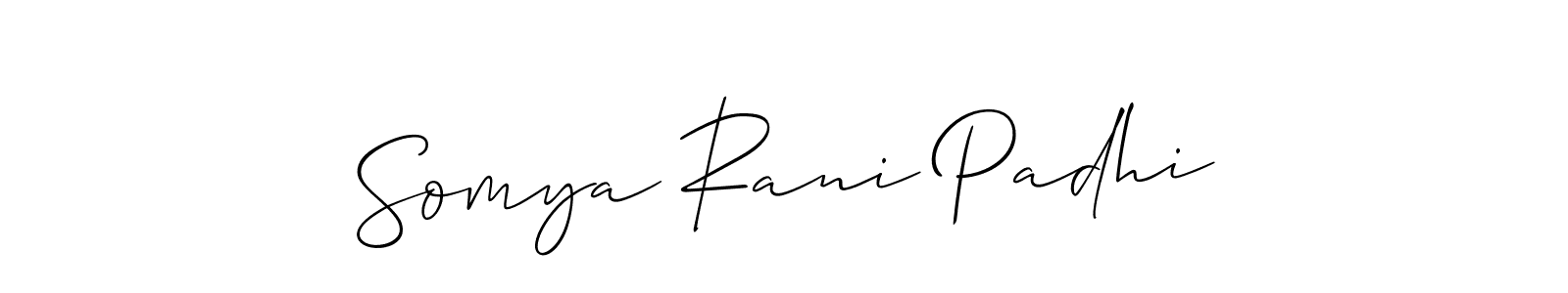 Here are the top 10 professional signature styles for the name Somya Rani Padhi. These are the best autograph styles you can use for your name. Somya Rani Padhi signature style 2 images and pictures png