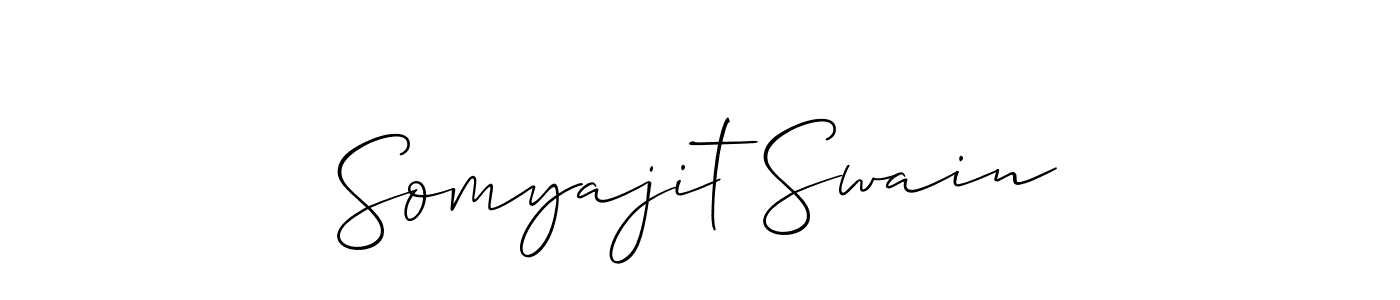 This is the best signature style for the Somyajit Swain name. Also you like these signature font (Allison_Script). Mix name signature. Somyajit Swain signature style 2 images and pictures png