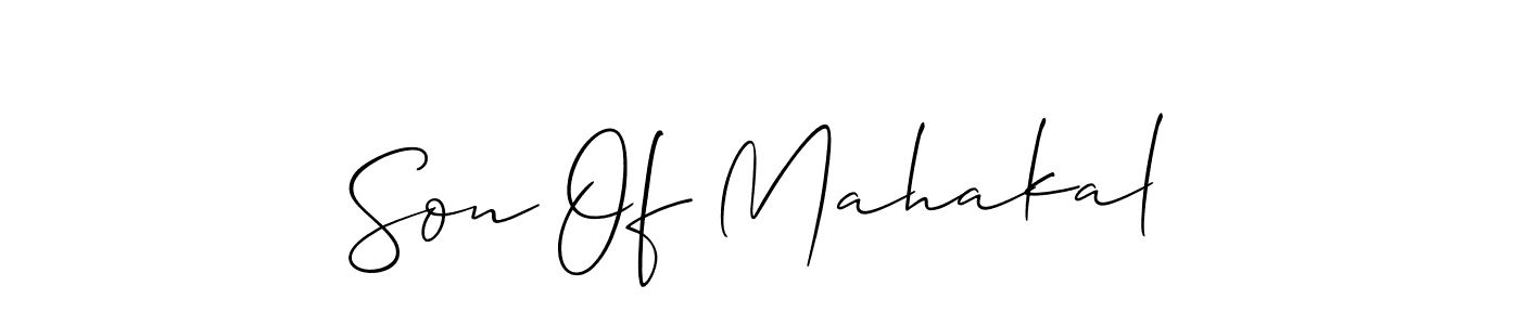 This is the best signature style for the Son Of Mahakal name. Also you like these signature font (Allison_Script). Mix name signature. Son Of Mahakal signature style 2 images and pictures png