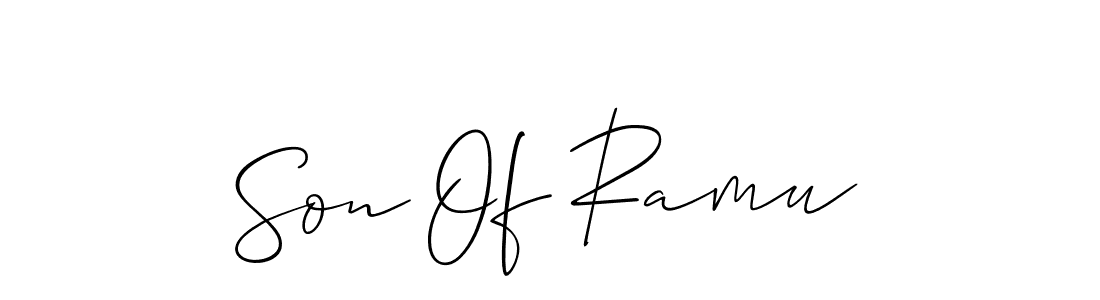 Make a beautiful signature design for name Son Of Ramu. Use this online signature maker to create a handwritten signature for free. Son Of Ramu signature style 2 images and pictures png