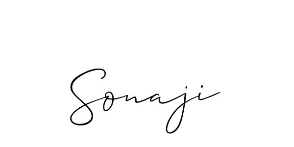 Make a short Sonaji signature style. Manage your documents anywhere anytime using Allison_Script. Create and add eSignatures, submit forms, share and send files easily. Sonaji signature style 2 images and pictures png