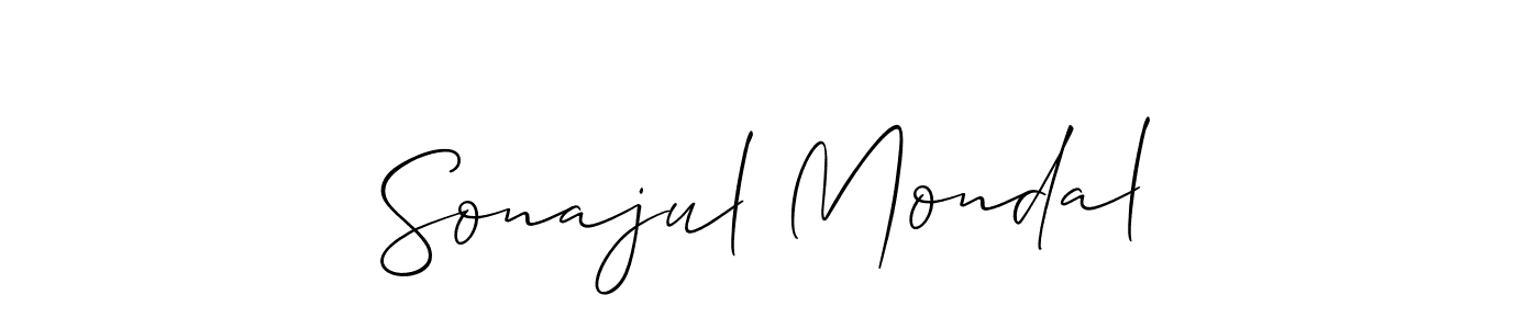 Best and Professional Signature Style for Sonajul Mondal. Allison_Script Best Signature Style Collection. Sonajul Mondal signature style 2 images and pictures png