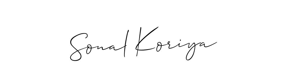 Here are the top 10 professional signature styles for the name Sonal Koriya. These are the best autograph styles you can use for your name. Sonal Koriya signature style 2 images and pictures png