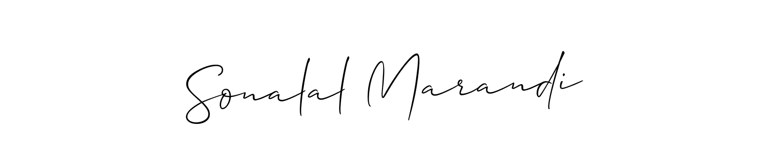 Check out images of Autograph of Sonalal Marandi name. Actor Sonalal Marandi Signature Style. Allison_Script is a professional sign style online. Sonalal Marandi signature style 2 images and pictures png